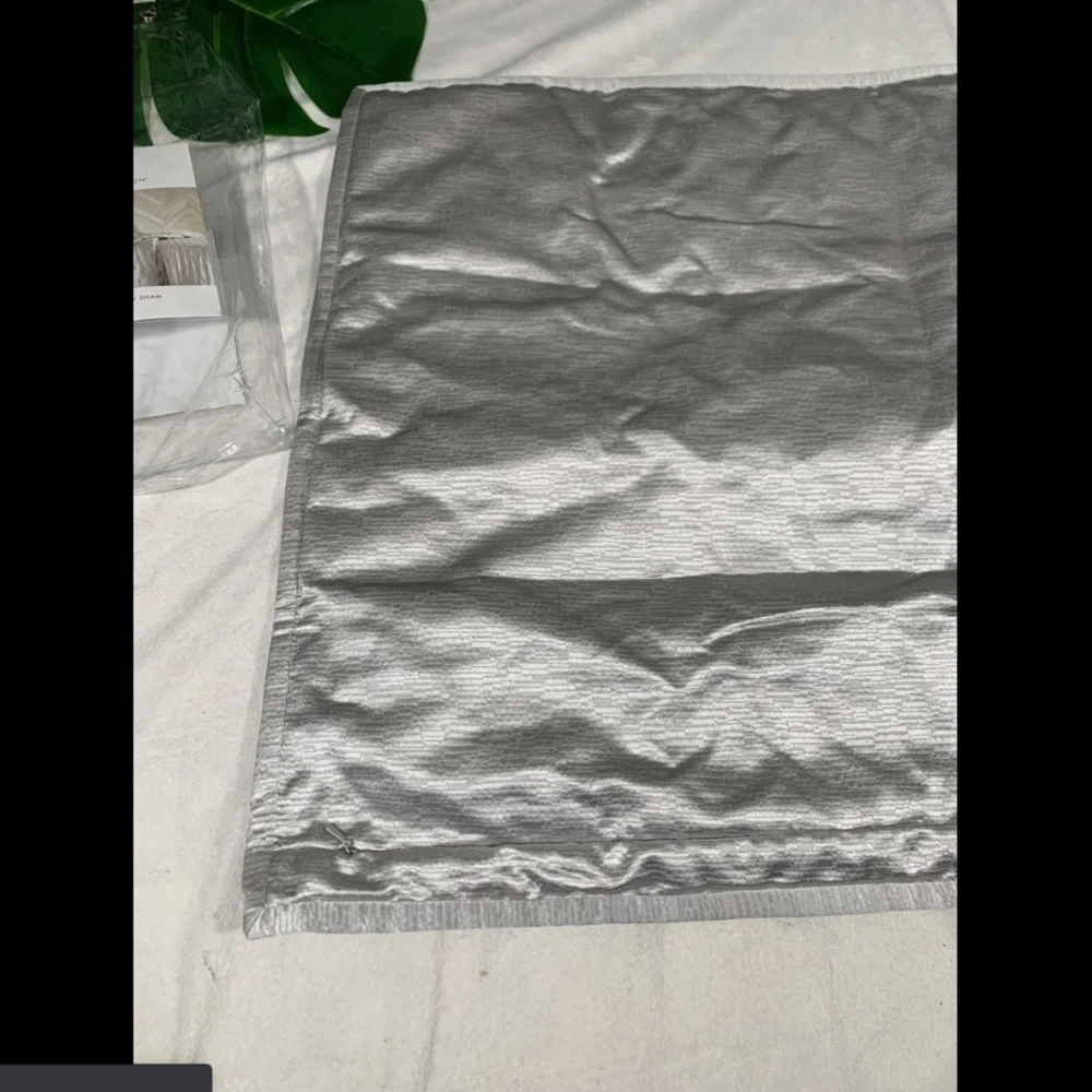 NEW Hotel Collection Primativa Quilted (1) Standard Sham Pillow‎ Case